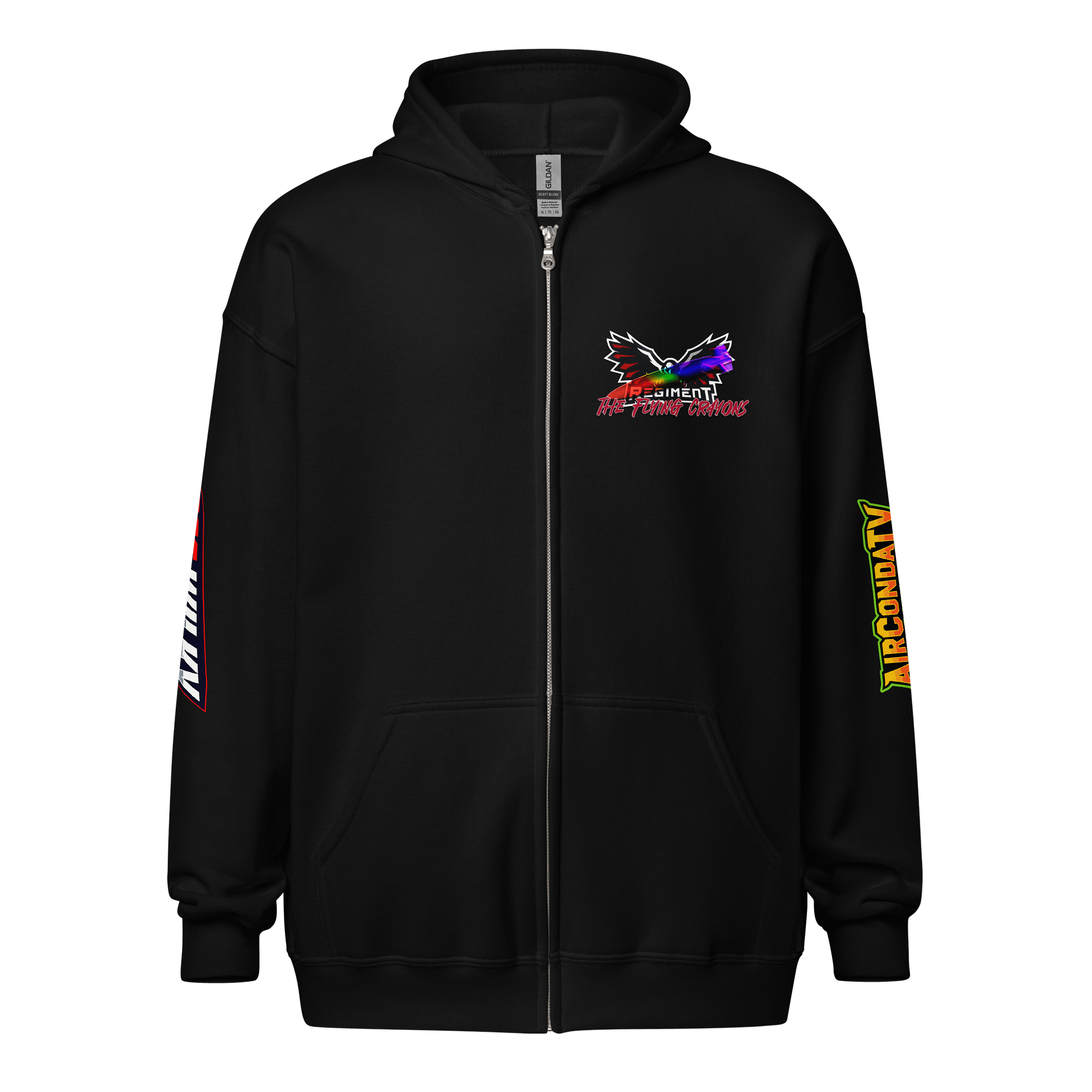 Flying Crayon's Regiment Fundraiser Hoodie (AC & Wilky) product image (1)