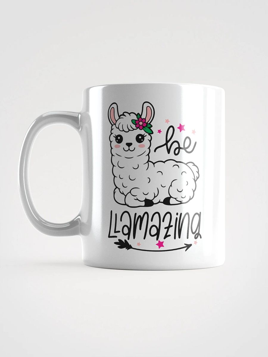 Llamazing White Glossy Mug product image (6)