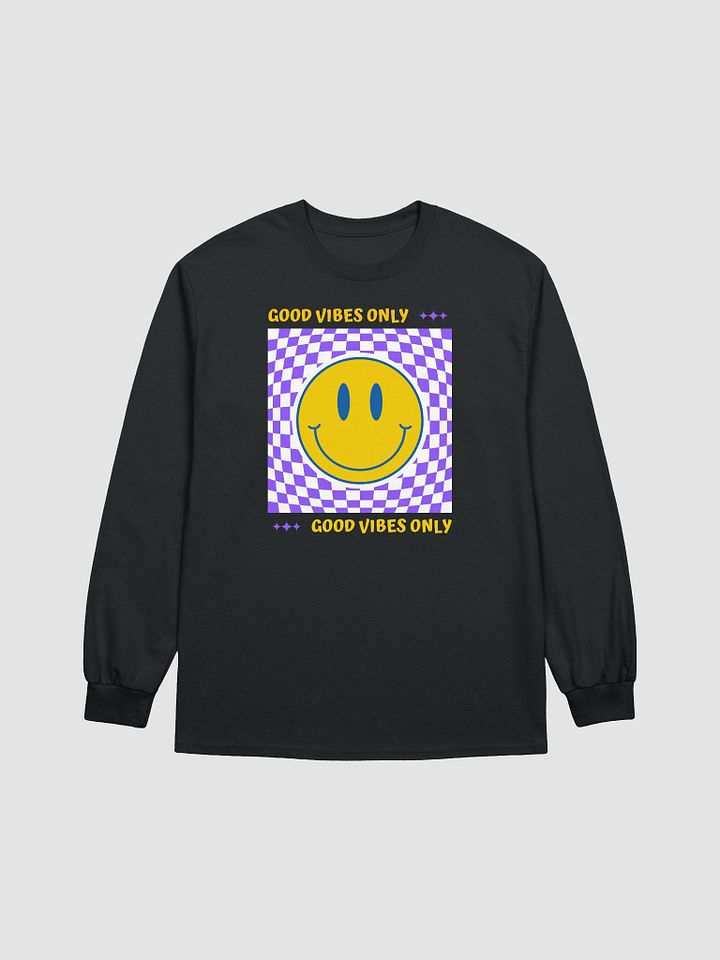 Good Vibes Only Long Sleeve T-Shirt – Stay Cozy with Positive Energy product image (1)