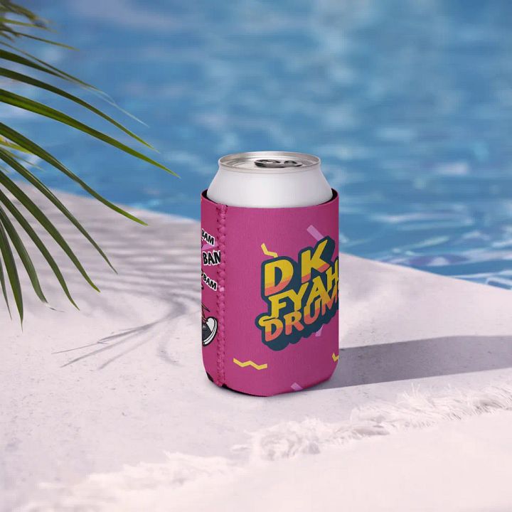 DK Pink 90's Can Koozie product image (1)