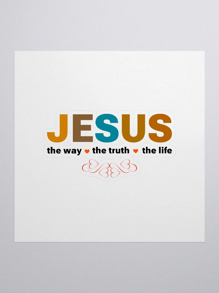 JESUS. THE WAY, THE TRUTH, THE LIFE. product image (1)