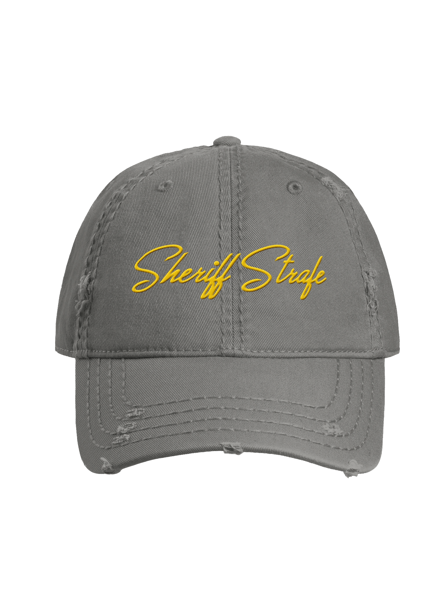 Sheriff Name Embroidered Distressed Dad Hat by Otto Cap product image (1)