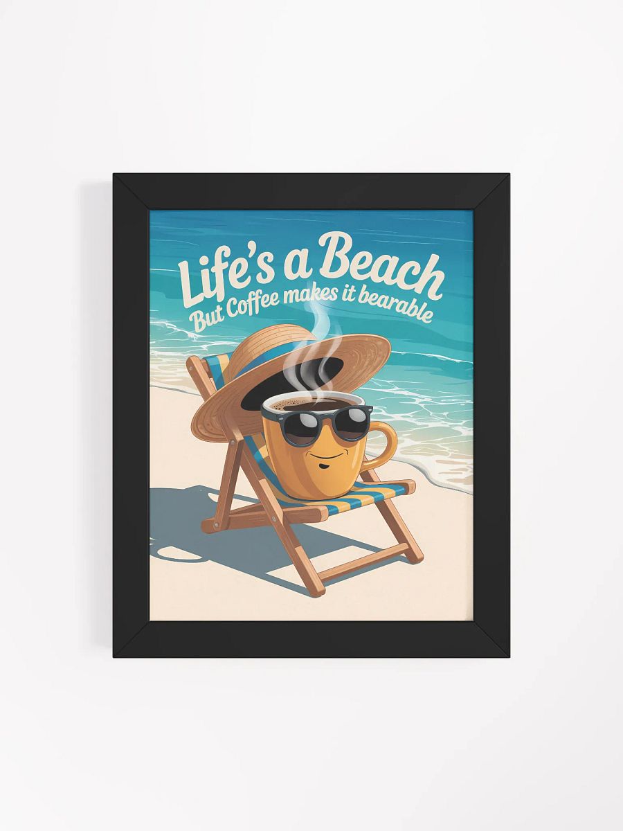 Sunny Sips Beach Poster product image (5)