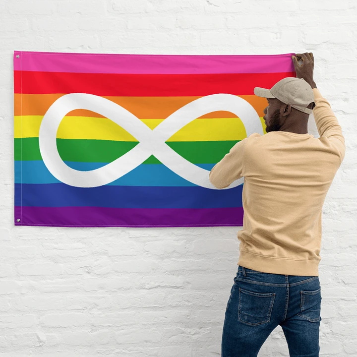 Neurodivergent Rainbow Pride Flag product image (2)