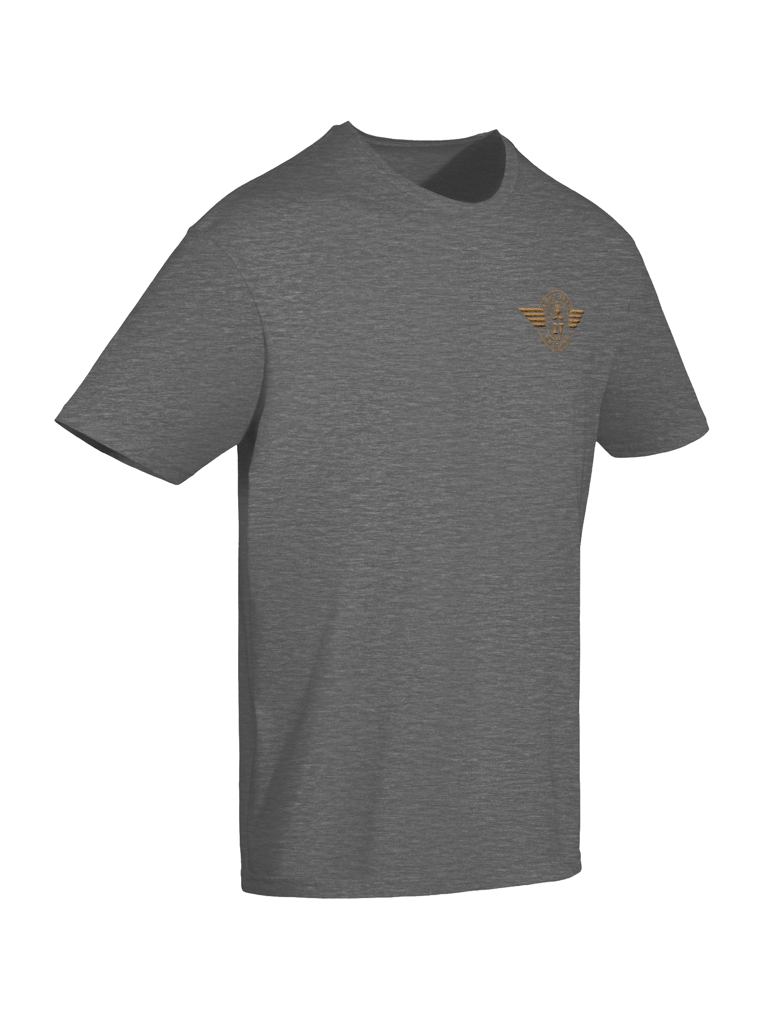 Left Seat Culture T-Shirt - Grey / Gold product image (10)