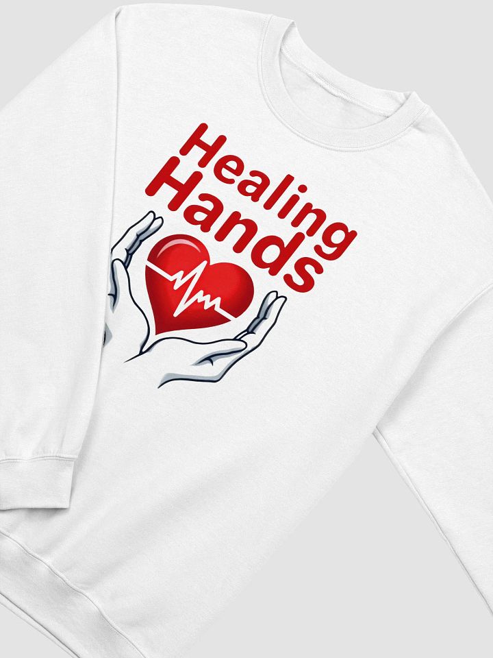 Healing Hands Heartbeat Crewneck product image (9)