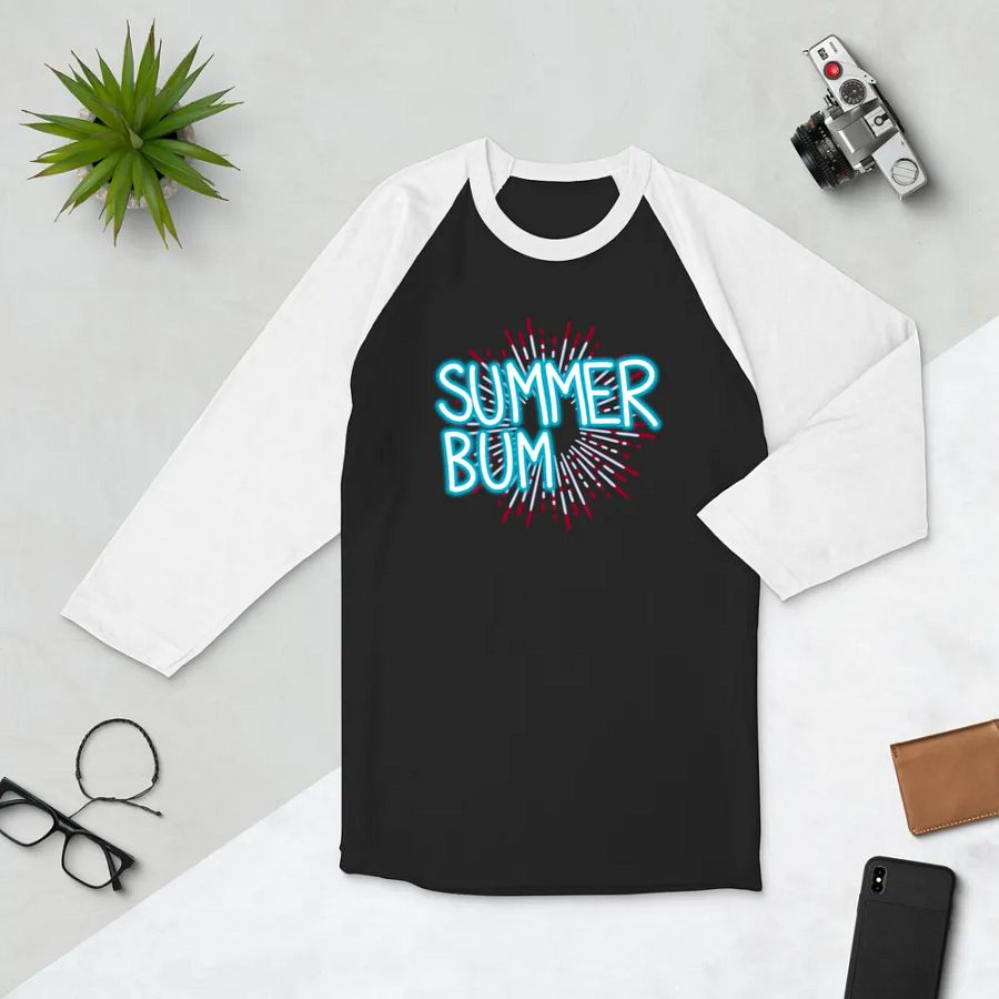 Summer Bum - Baseball Shirt product image (5)