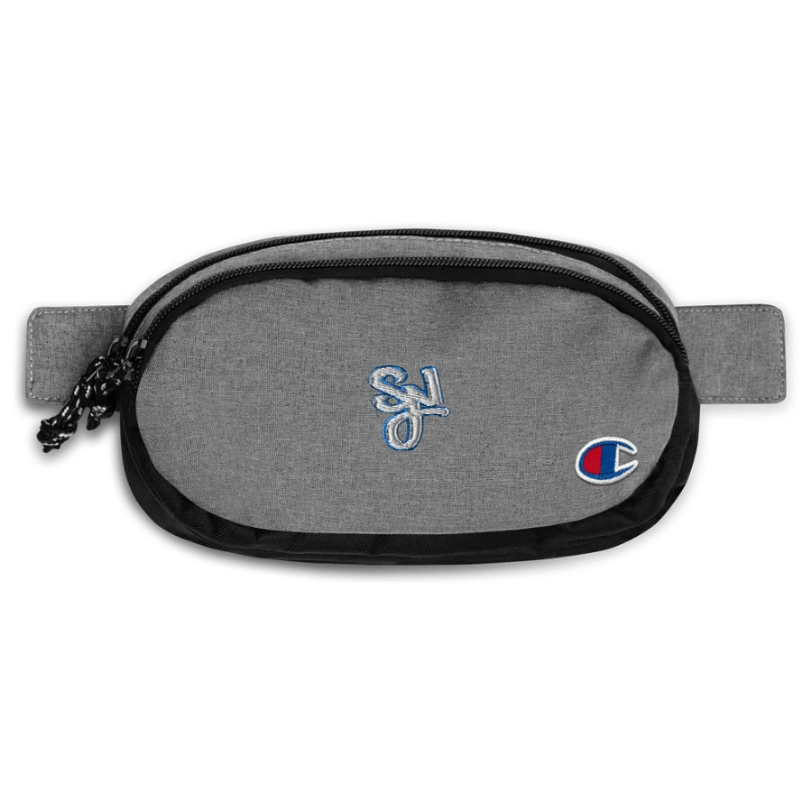 Syn Embroidered Blue/Red/Gray Champion Fanny product image (1)