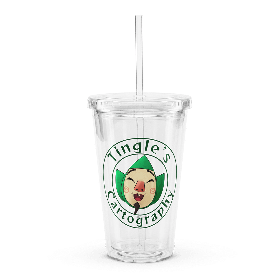 Tingle's Cartography 16oz Plastic Tumbler product image (1)