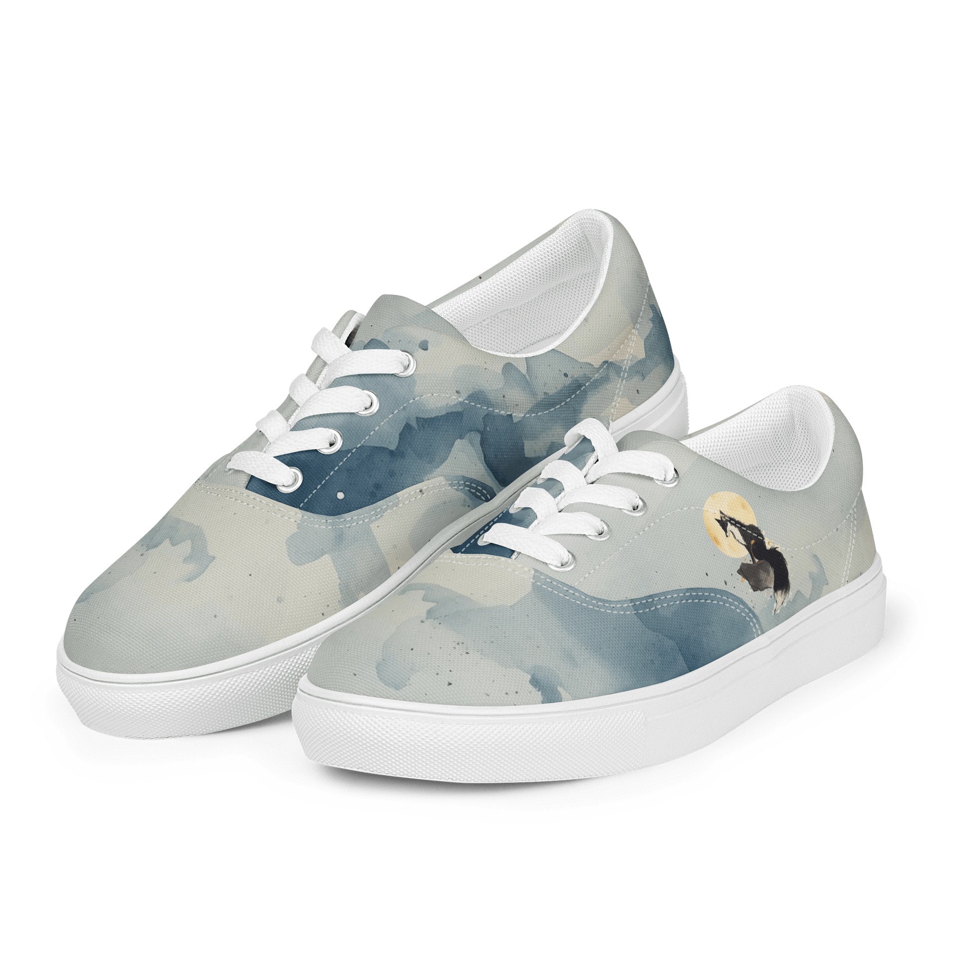 Moonlit Fox Women's Canvas Shoes product image (1)