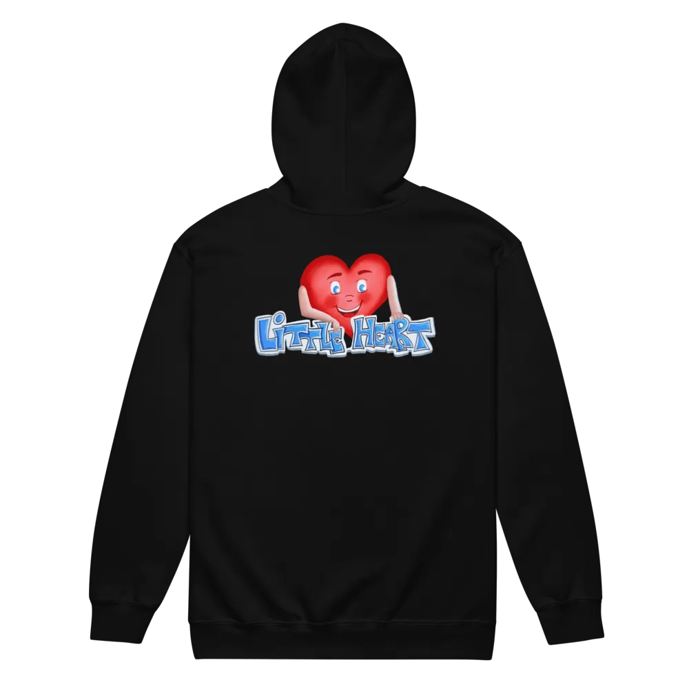 Little Heart Zip Hoodie product image (43)