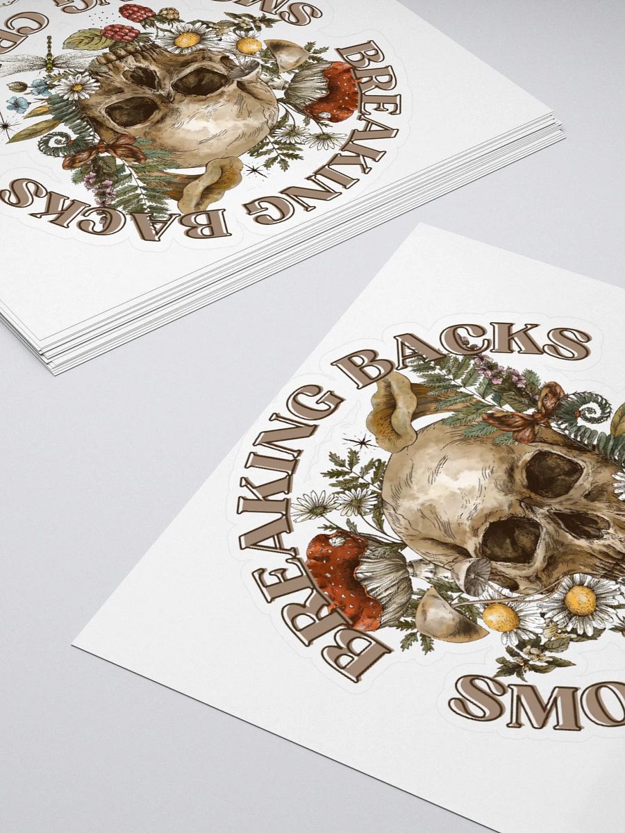 Breaking Backs Sticker Matte product image (4)