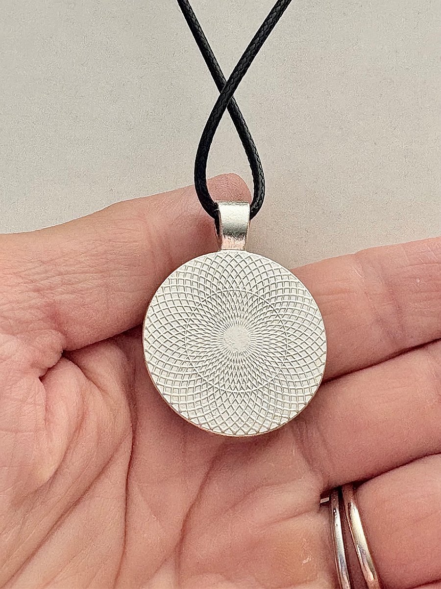 Horizon Sea Glass Pendant Necklace | Handmade Bead & Sea Glass Art | Coastal Charm Jewelry by Monique Faella Designs™ | MFD-00013 product image (4)