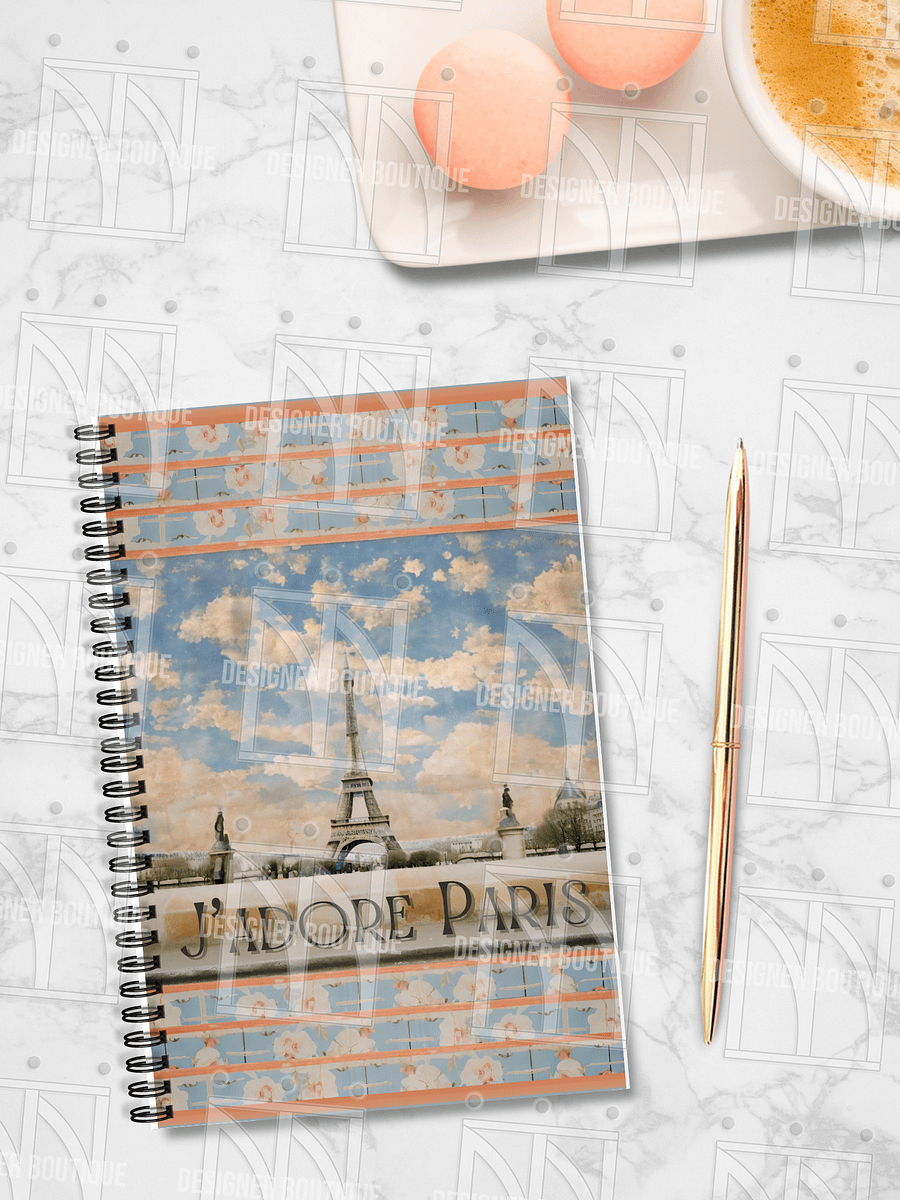 J'adore Paris Notebook product image (1)