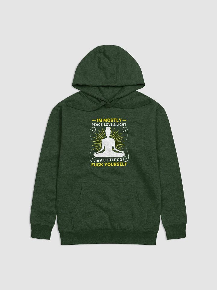 I am mostly peace love and light product image (1)