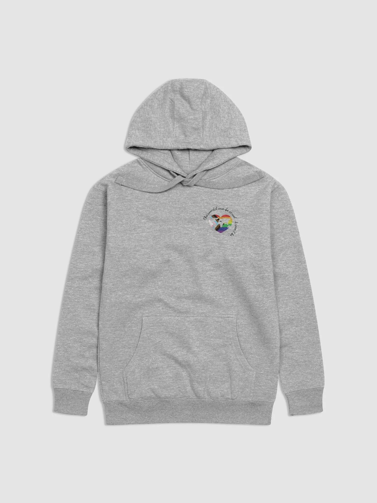 Rainbow Heart Hoodie product image (4)
