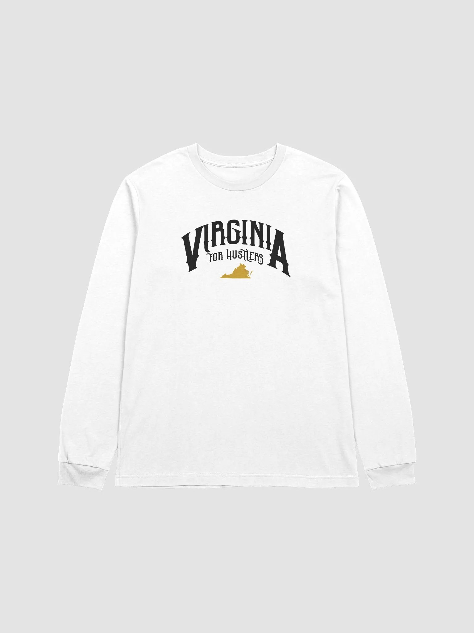 VA FOR HUSTELRS LONG SLEEVE T (VCU) product image (1)