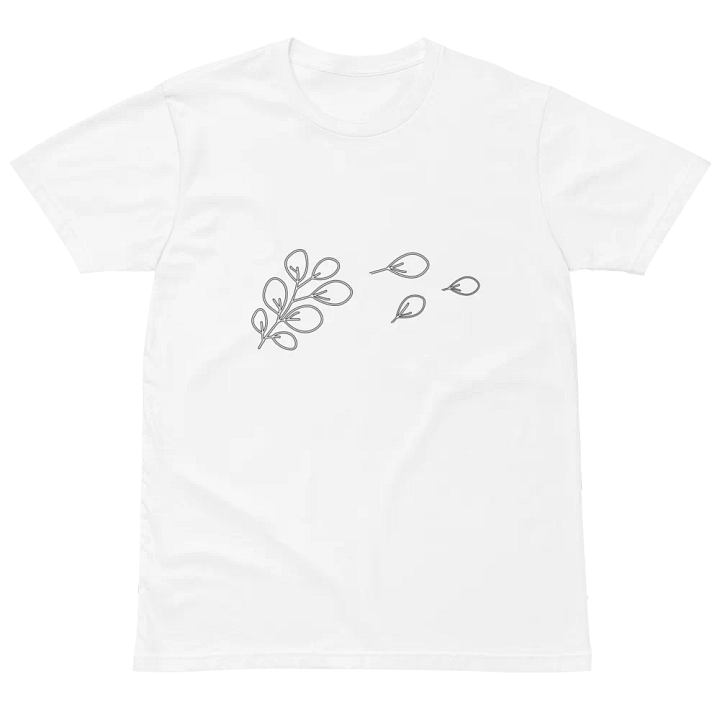 Simple Floral Supreme Comfort Crew Neck T-Shirt product image (17)