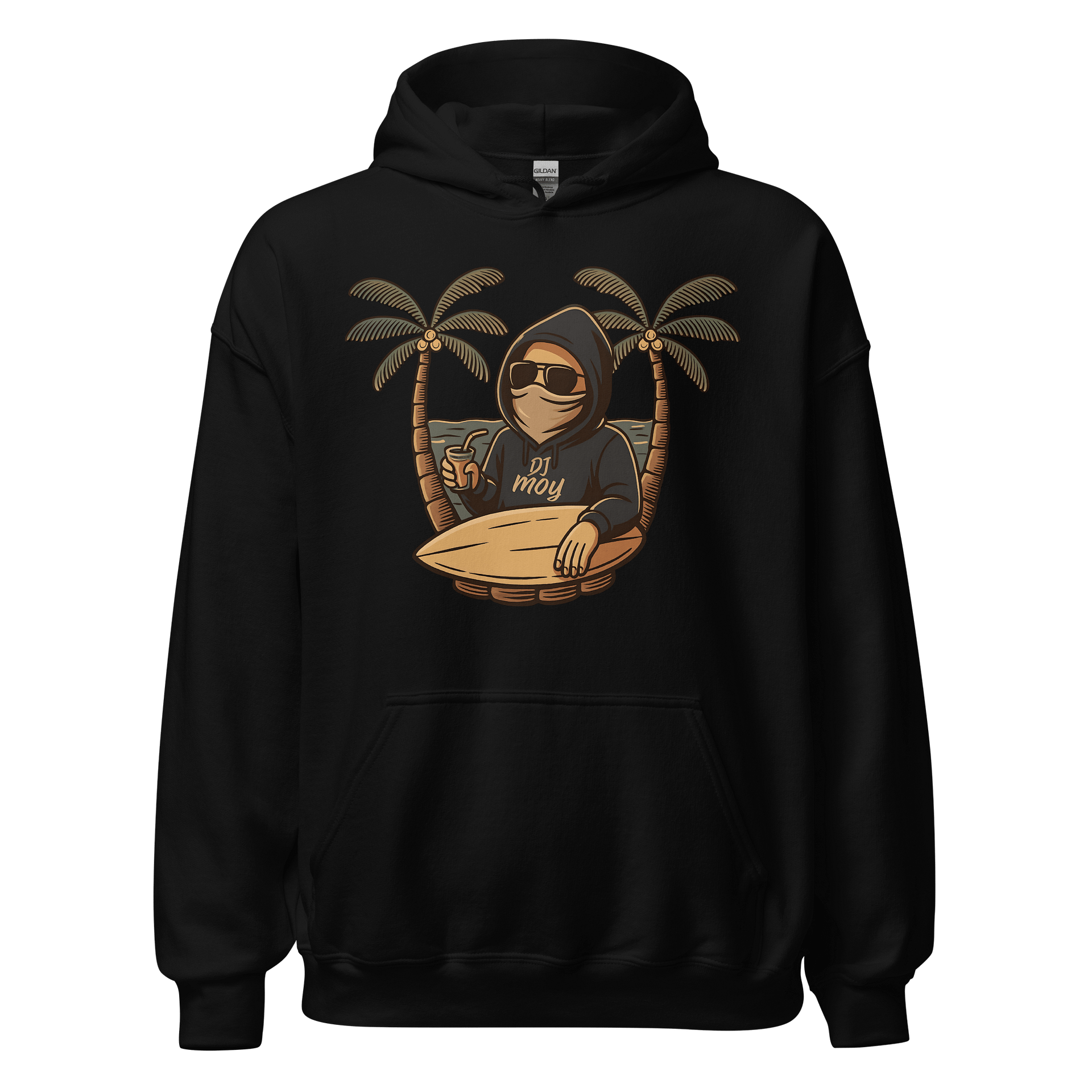 DJ Moy - SAND & SUBBASS Hoodie (No Text) product image (1)
