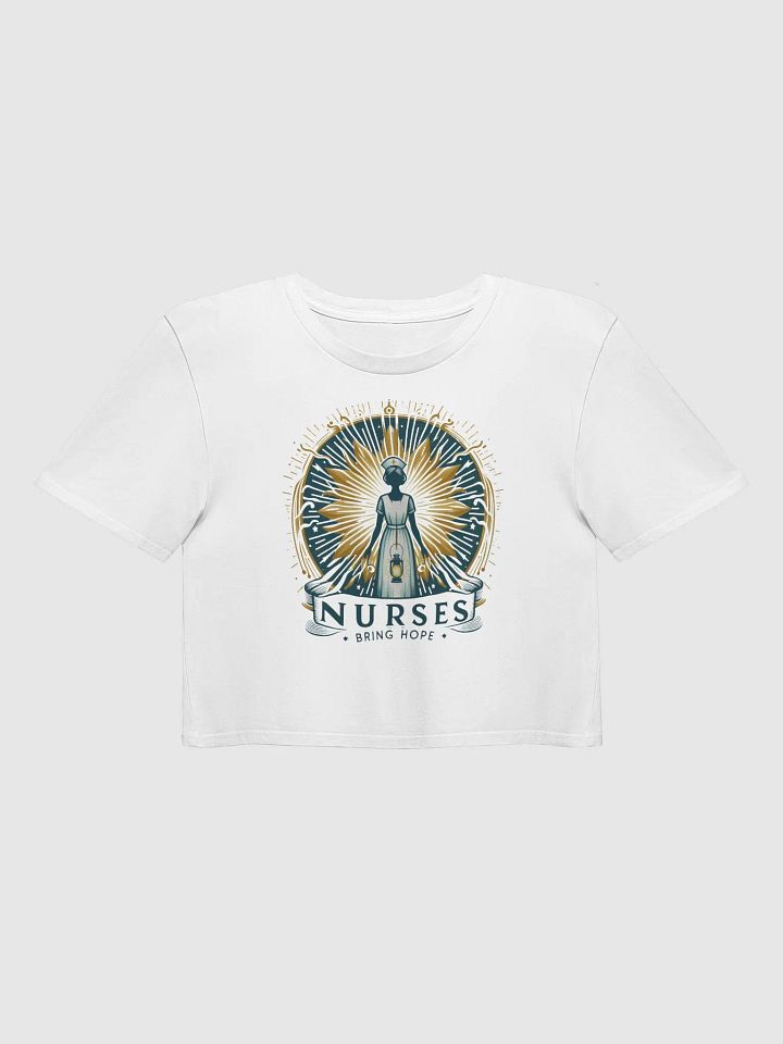 Radiant Nurse Hope Crop Top product image (4)