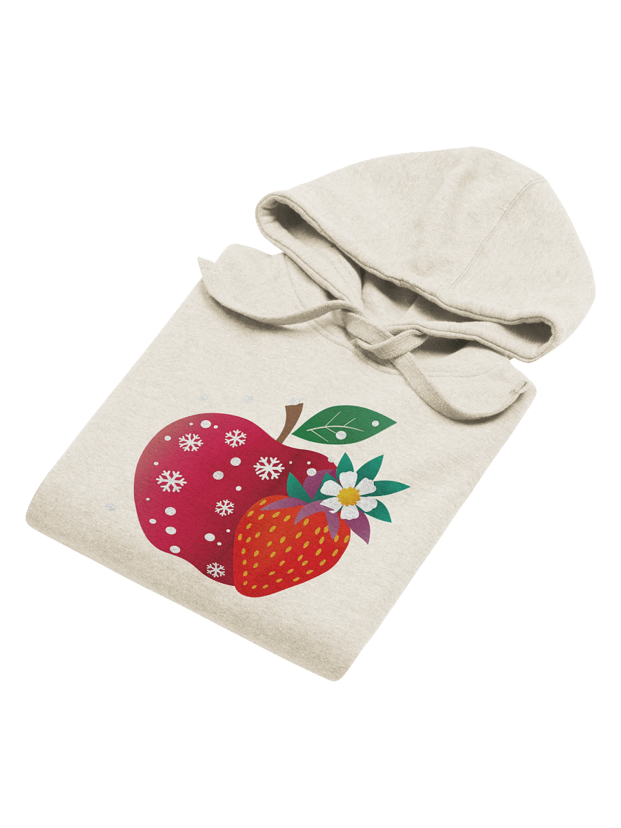 Snowflake Apple Unisex Hoodie product image (1)