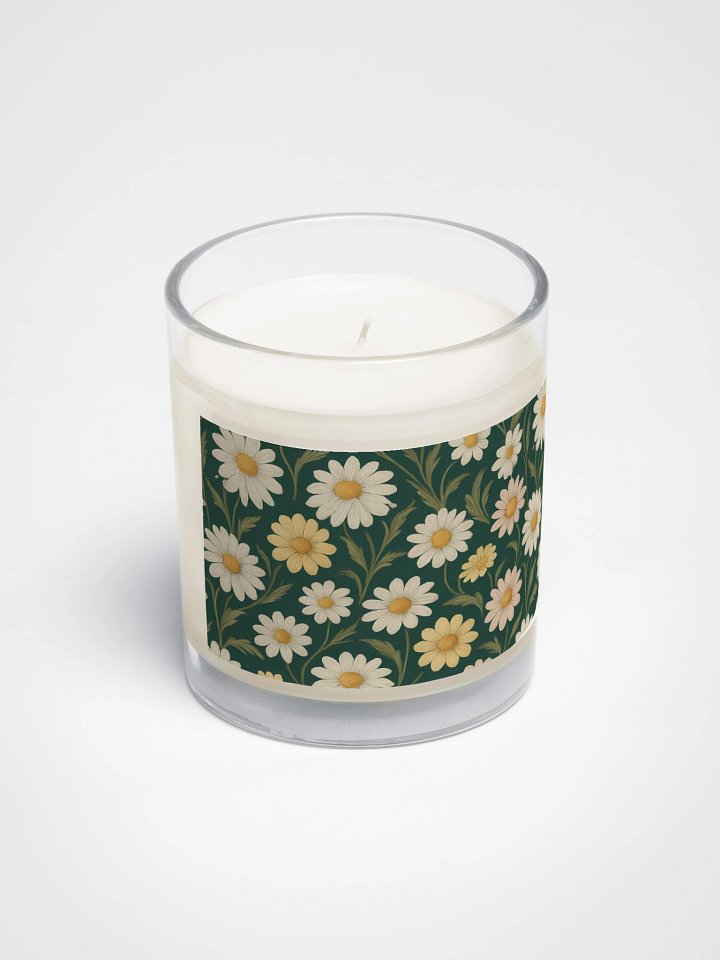 Daisy Soy Candle With Cottagecore Floral Design product image (2)