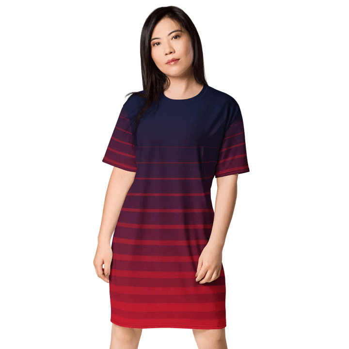 Gradient Fusion All-Over Dress product image (1)