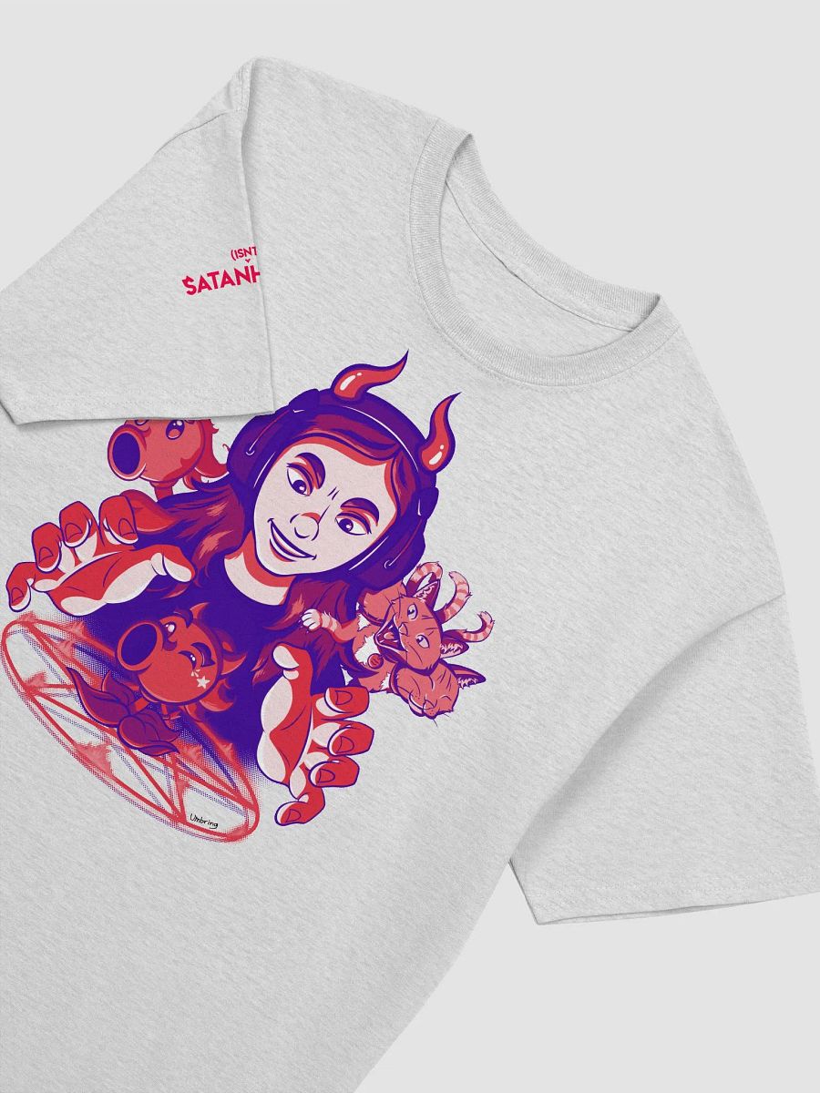 Colorized Satanic Rituals Light Ensemble T-Shirt (Sleeve Logo) product image (3)
