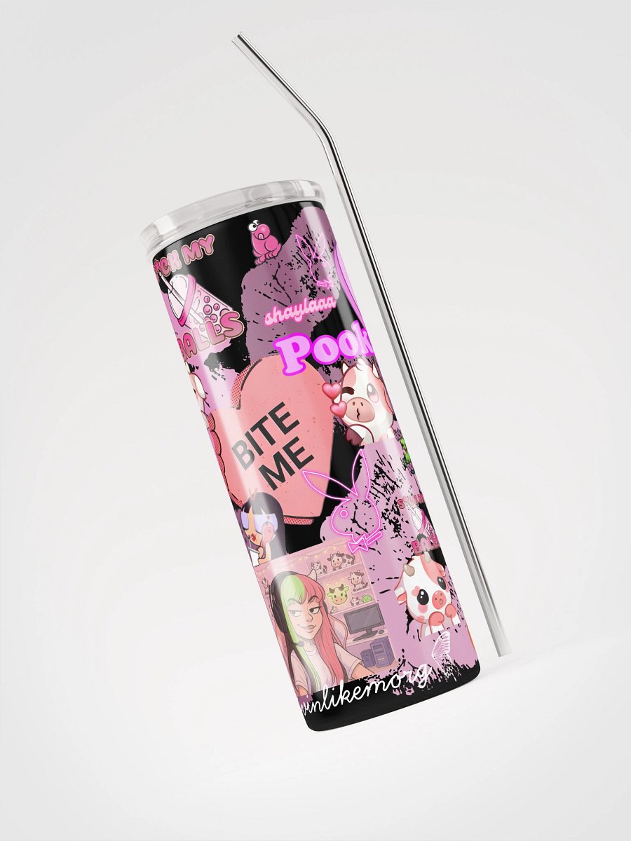 Pookies pink collage tumbler product image (3)