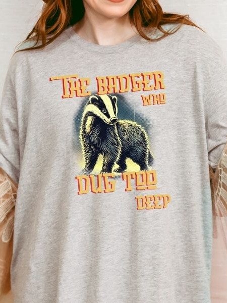Badger Funny Vintage Pulp Mystery Harry Potter Shirt product image (16)