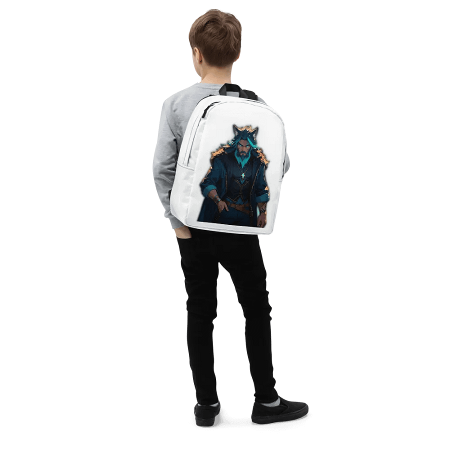 Mystical Wolfman All-Over Backpack product image (6)