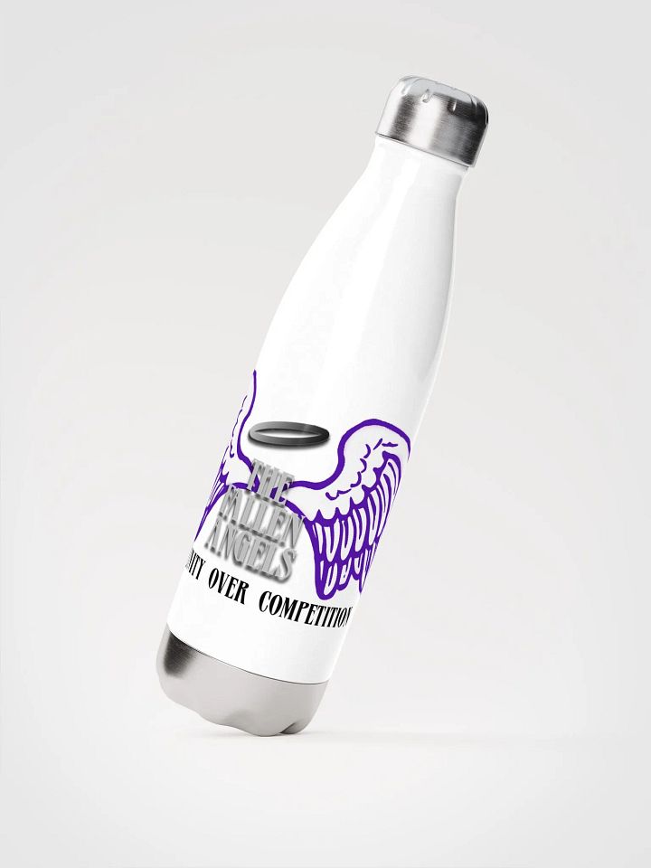 Fallen Angel Stainless Steel Water Bottle White product image (2)
