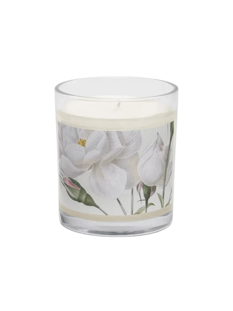 White Flowers. Soy Wax Candle product image (2)