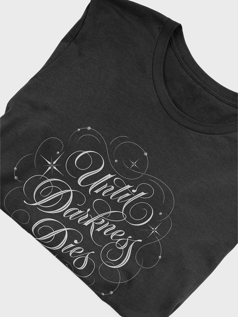 Until Darkness Dies (swirls design) Bella+Canvas Supersoft T-Shirt product image (3)