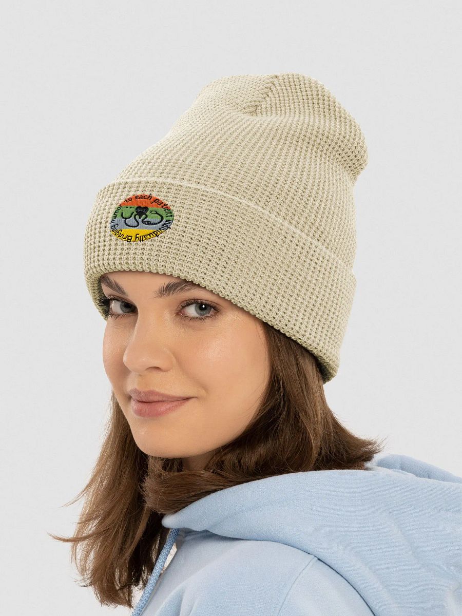 Bringing humor to each patient individually Waffle Beanie product image (29)