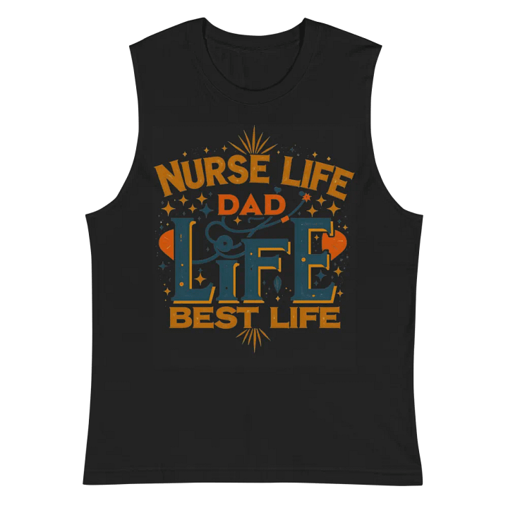Dynamic Nurse Life Muscle Tank product image (3)