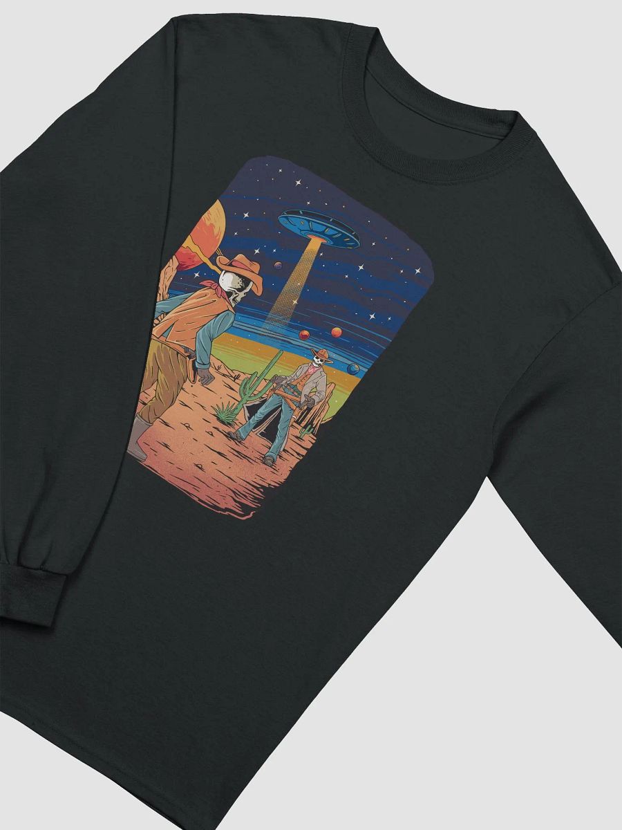 Skeleton Space Cowboys Long Sleeve T-Shirt product image (3)