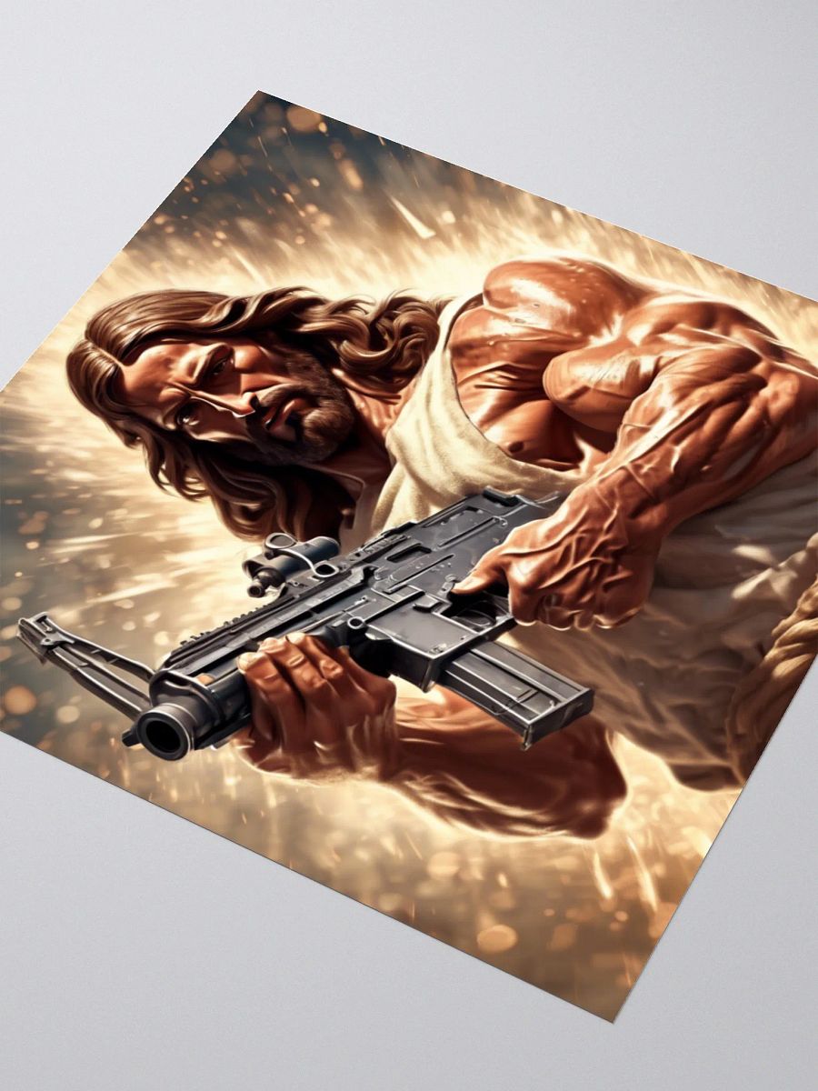 American Jesus Sticker product image (3)