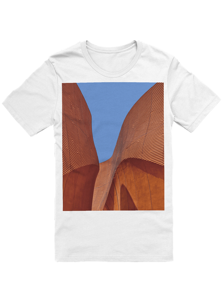 Modern Abstract Architecture Curved Facade T-Shirt product image (1)