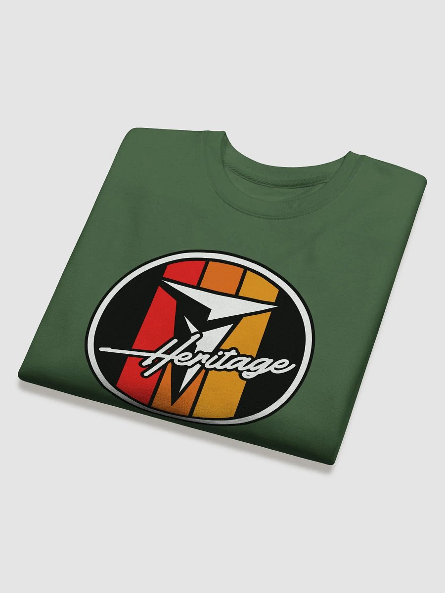 Retro Heritage Logo Sweatshirt Forest Green product image (4)