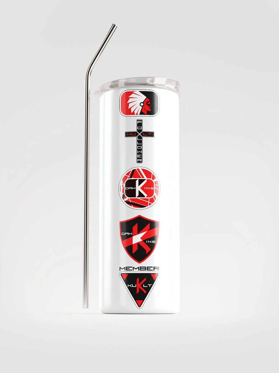 DawkinPlays Patches Steel Tumbler product image (1)