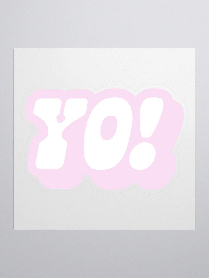 Yo! Sticker product image (1)