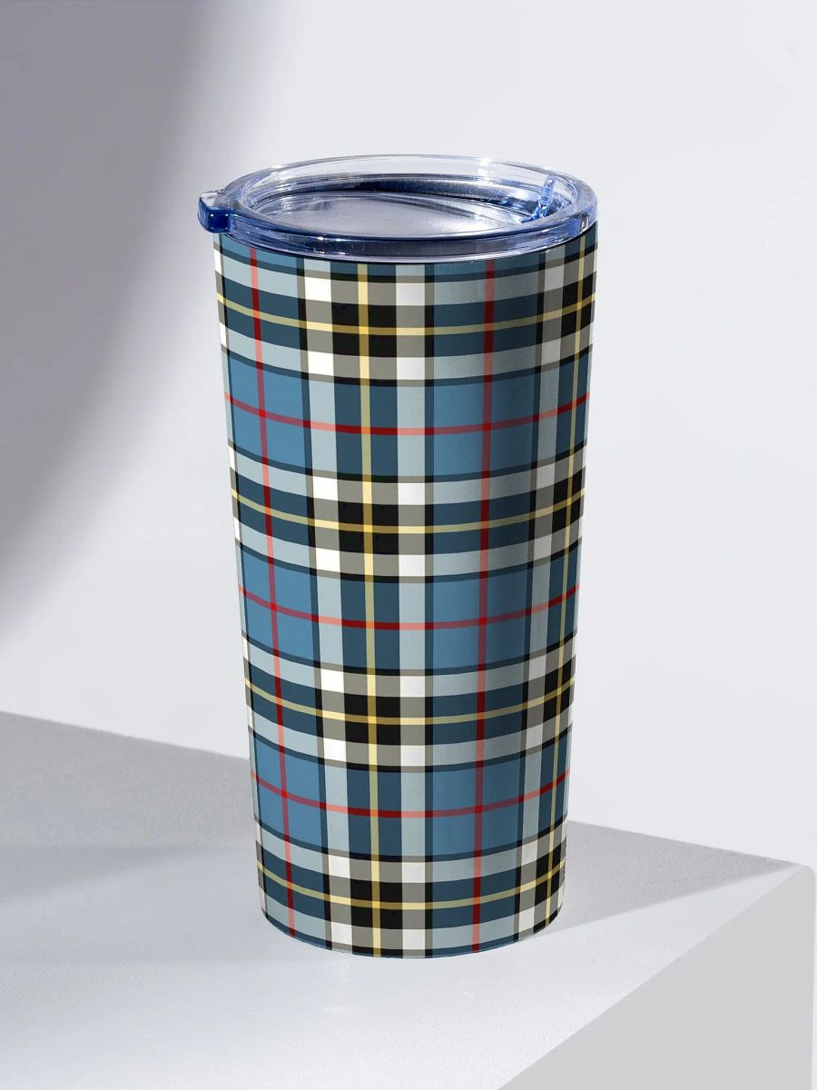 Thompson Blue Dress Tartan Travel Tumbler product image (1)