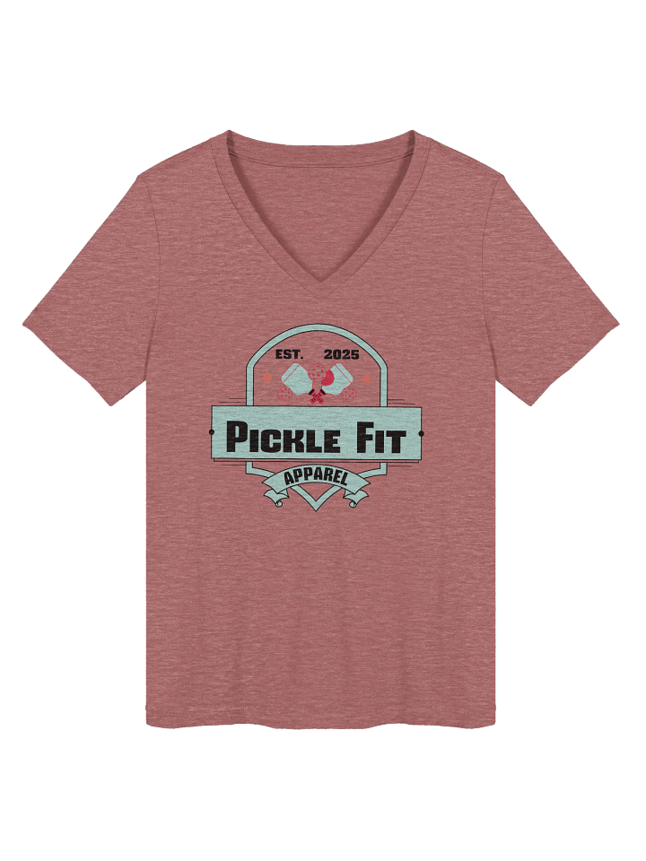 Pickle Fit Logo V-Neck Tee Womens product image (1)