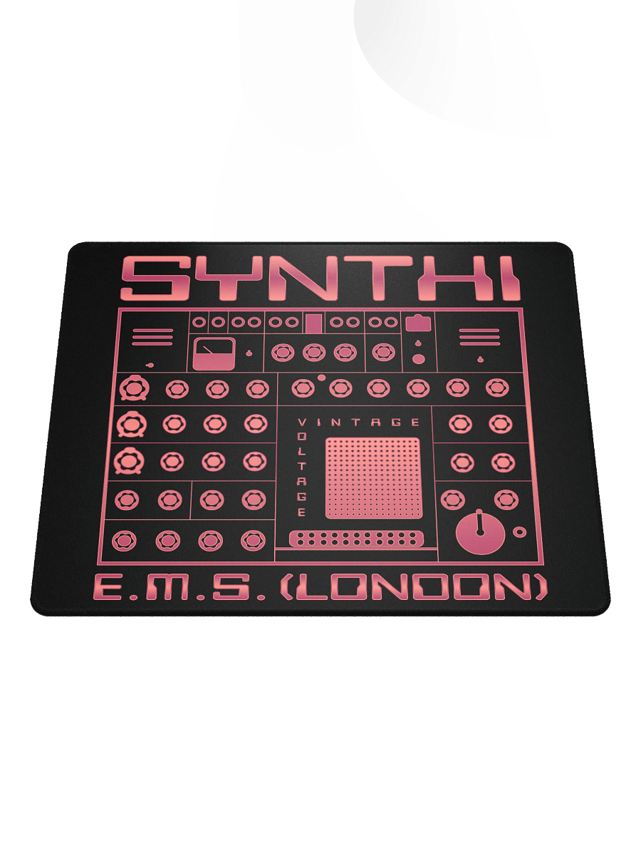 EMS Synthi - Gaming Mouse Pad (Electronic Music Studios London Synthi AKS VCS3) by Vintage Voltage product image (3)