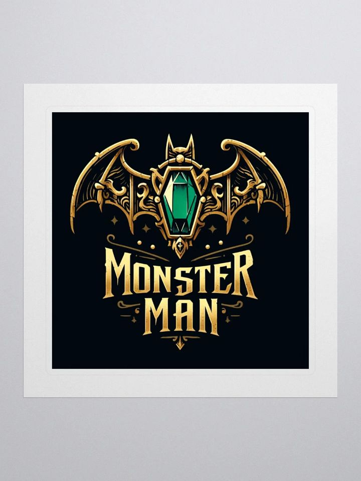 Monster Man Stickers! product image (1)