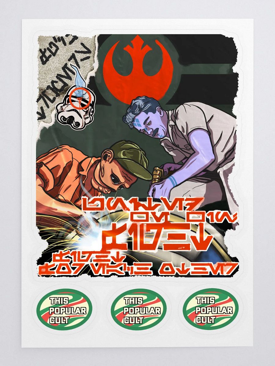 Safety Squints - Kiss Cut Sticker Sheet product image (3)