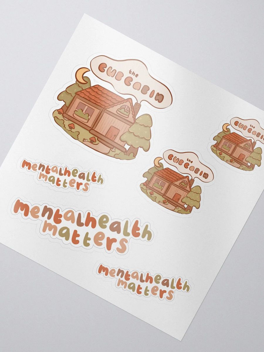 Cub Cabin Merch Stickers product image (2)