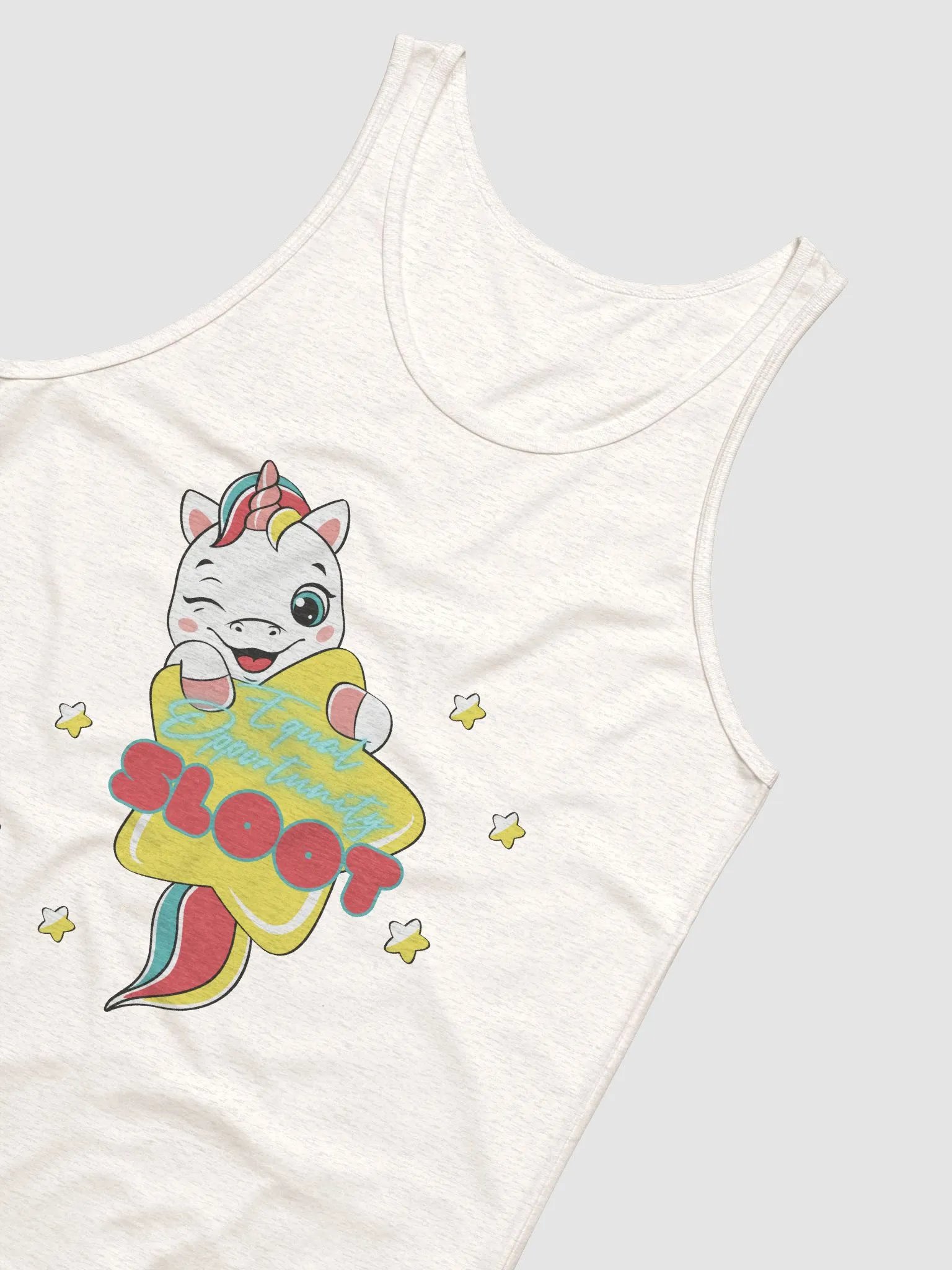Equal Opportunity SLOOT Unicorn Tank Top product image (4)