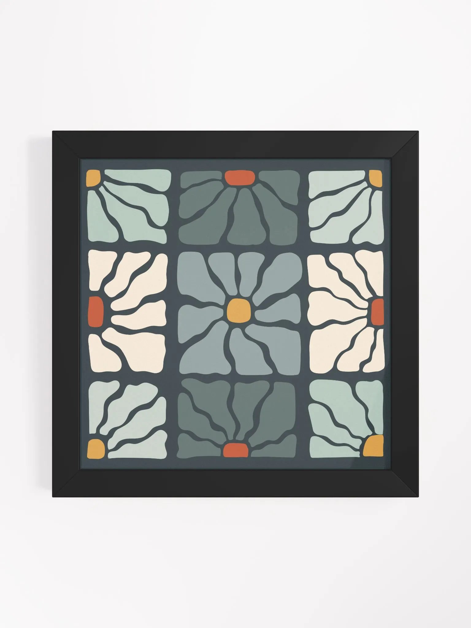 Mosaic Garden - Framed Poster product image (1)
